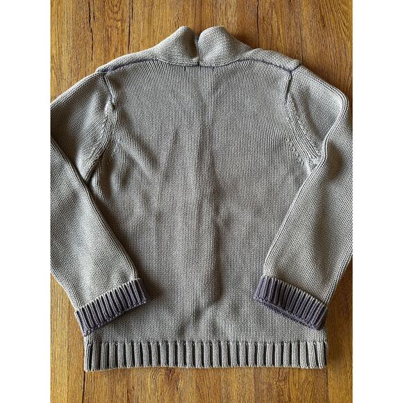 Isabella Bird Vtg Lavender Chunky Cardigan Sweater Size Small - Picture 6 of 6